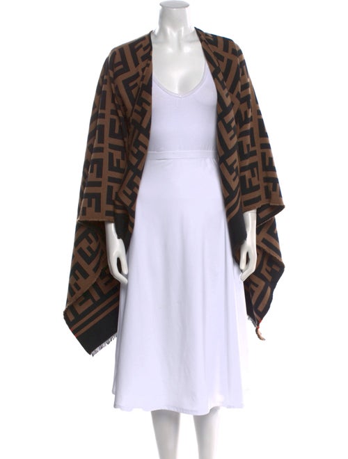 Fendi Wool Printed Sweater