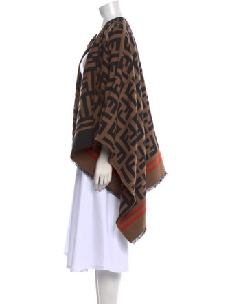 Fendi Wool Printed Sweater