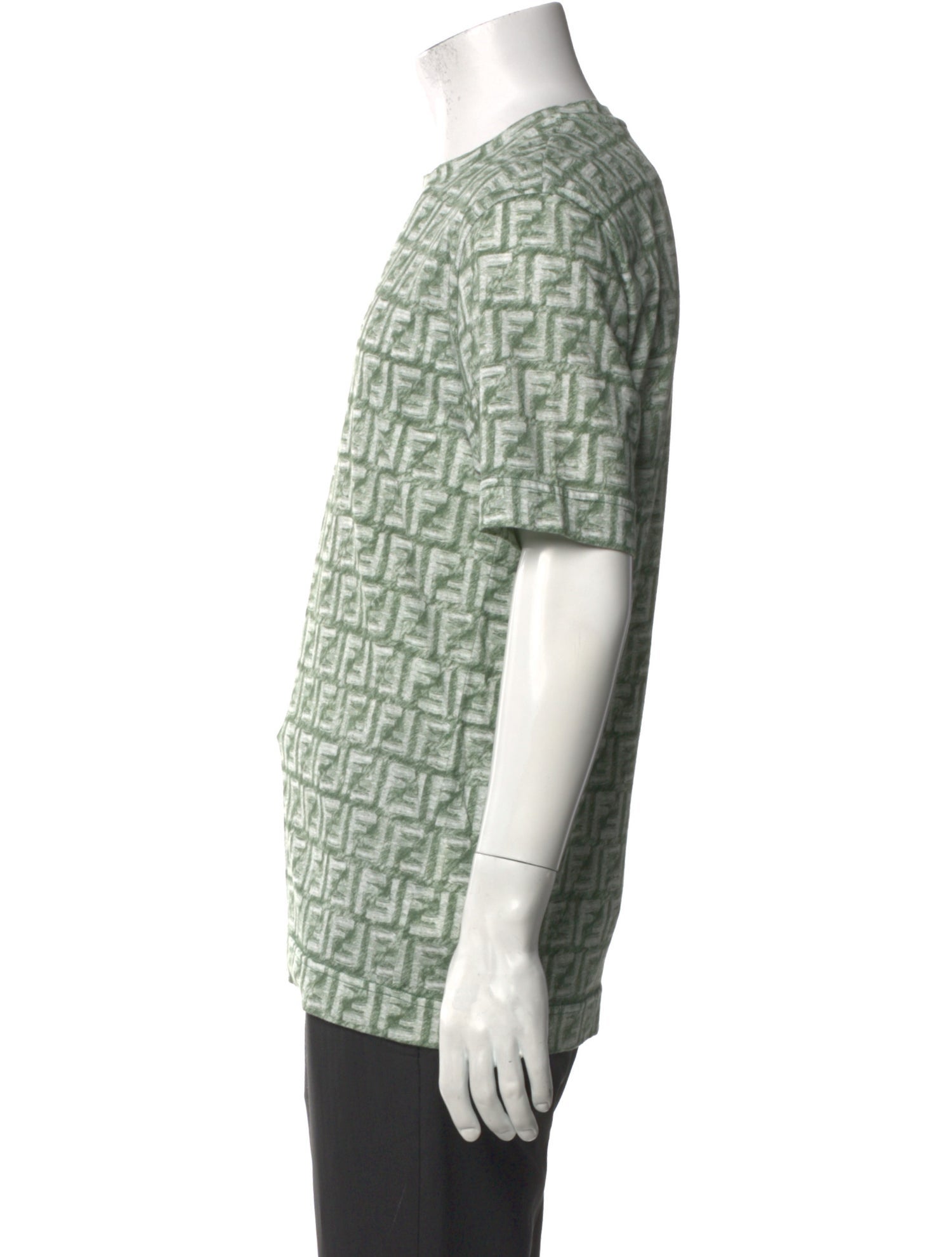 Fendi Zucca FF Logo Printed T-Shirt