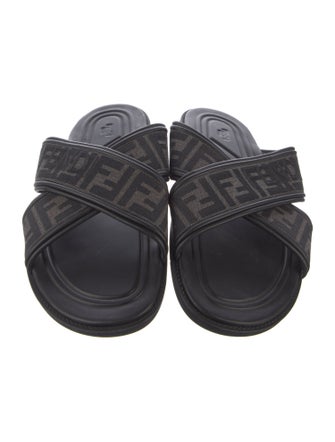 Fendi Printed Slides