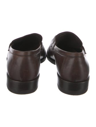 Fendi Leather Loafers