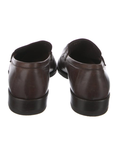 Fendi Leather Loafers