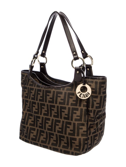 Fendi Zucca FF Shoulder Bag