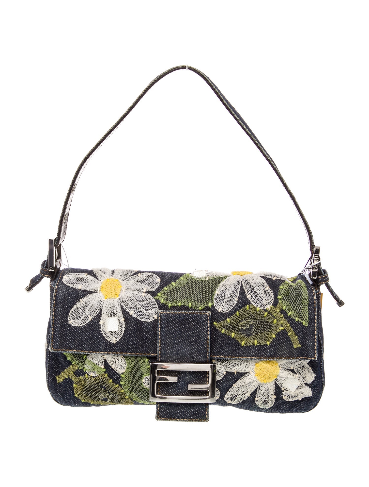 Fendi Denim Baguette