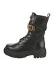 Fendi Patent Leather Combat Boots
