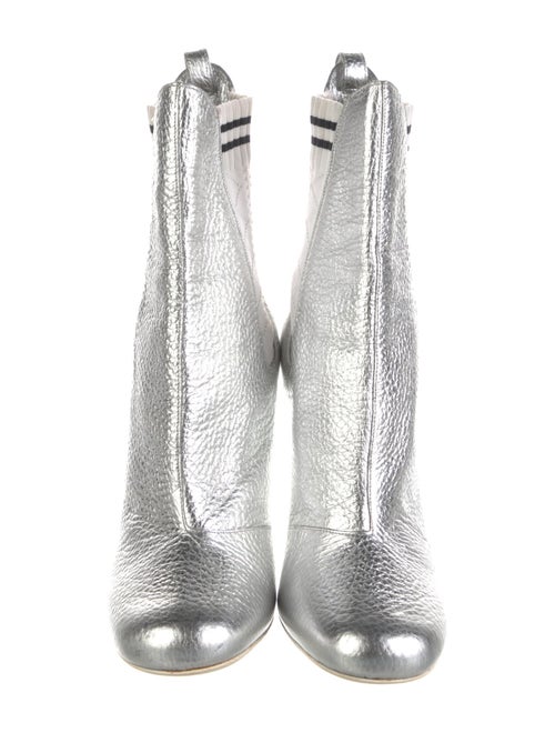 Fendi Leather Chelsea Boots