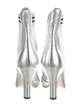 Fendi Leather Chelsea Boots