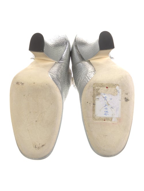 Fendi Leather Chelsea Boots