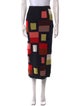 Fendi Cashmere Midi Length Skirt