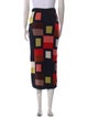 Fendi Cashmere Midi Length Skirt
