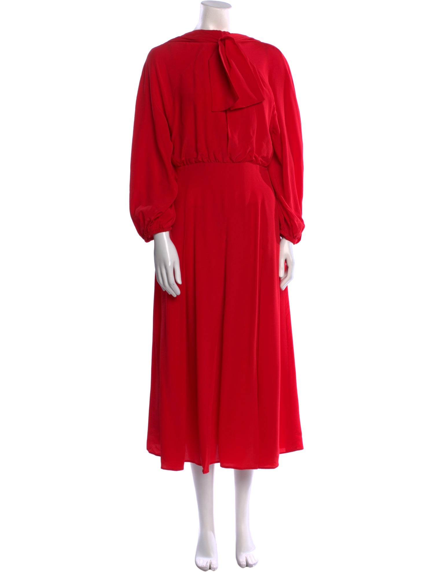 Fendi Silk Long Dress