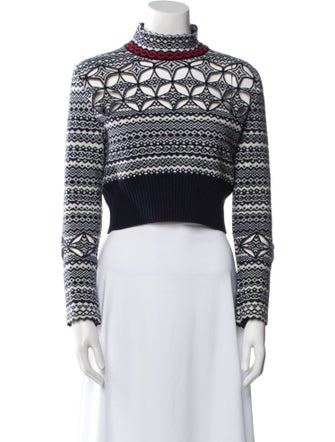 Fendi Wool Striped Sweater