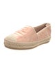 Fendi Zucca FF Logo Leather Espadrilles