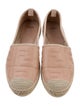 Fendi Zucca FF Logo Leather Espadrilles