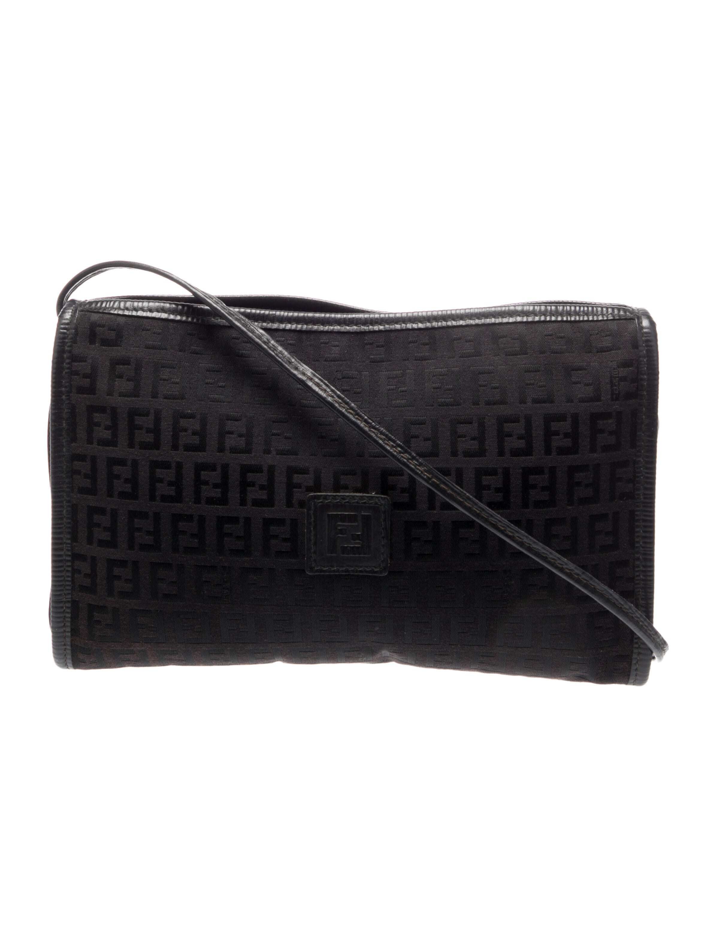 Fendi Zucchino FF Crossbody Bag