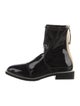 Fendi Patent Leather Chelsea Boots