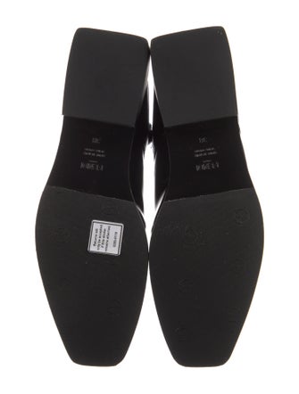 Fendi Patent Leather Chelsea Boots