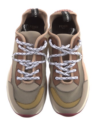 Fendi Mesh Printed Chunky Sneakers