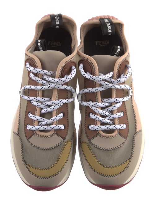 Fendi Mesh Printed Chunky Sneakers