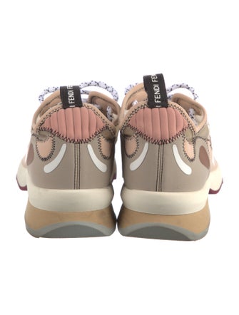 Fendi Mesh Printed Chunky Sneakers