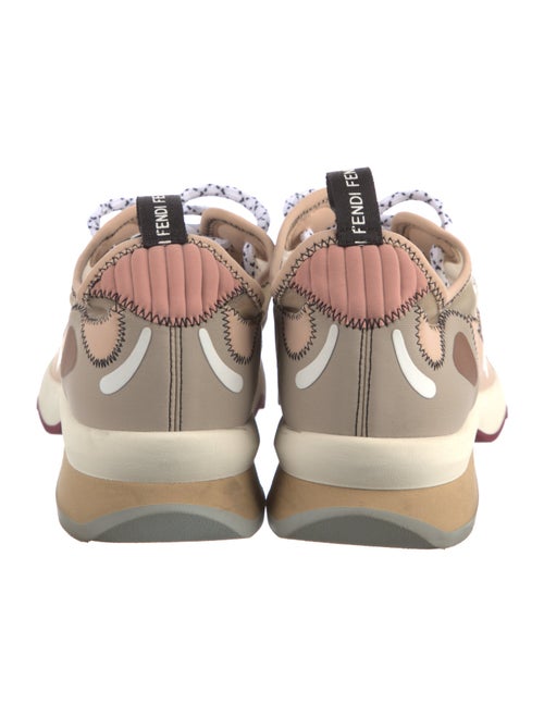 Fendi Mesh Printed Chunky Sneakers