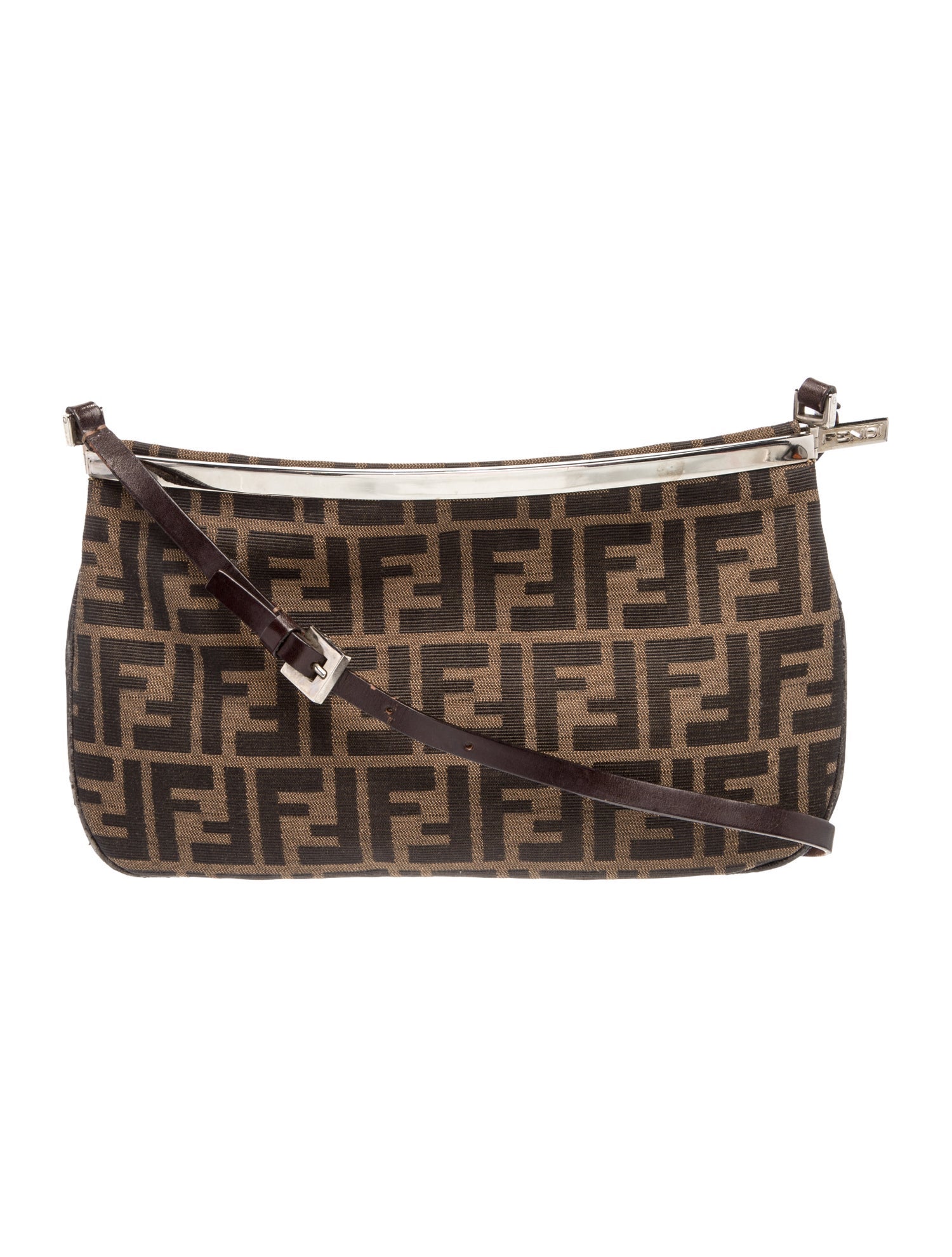 Fendi Zucca FF Shoulder Bag