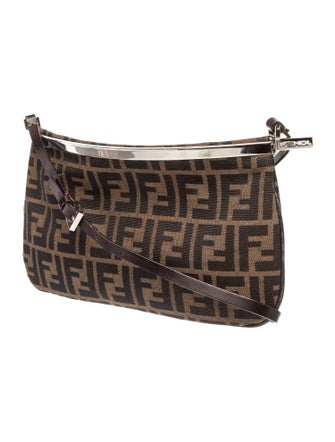 Fendi Zucca FF Shoulder Bag