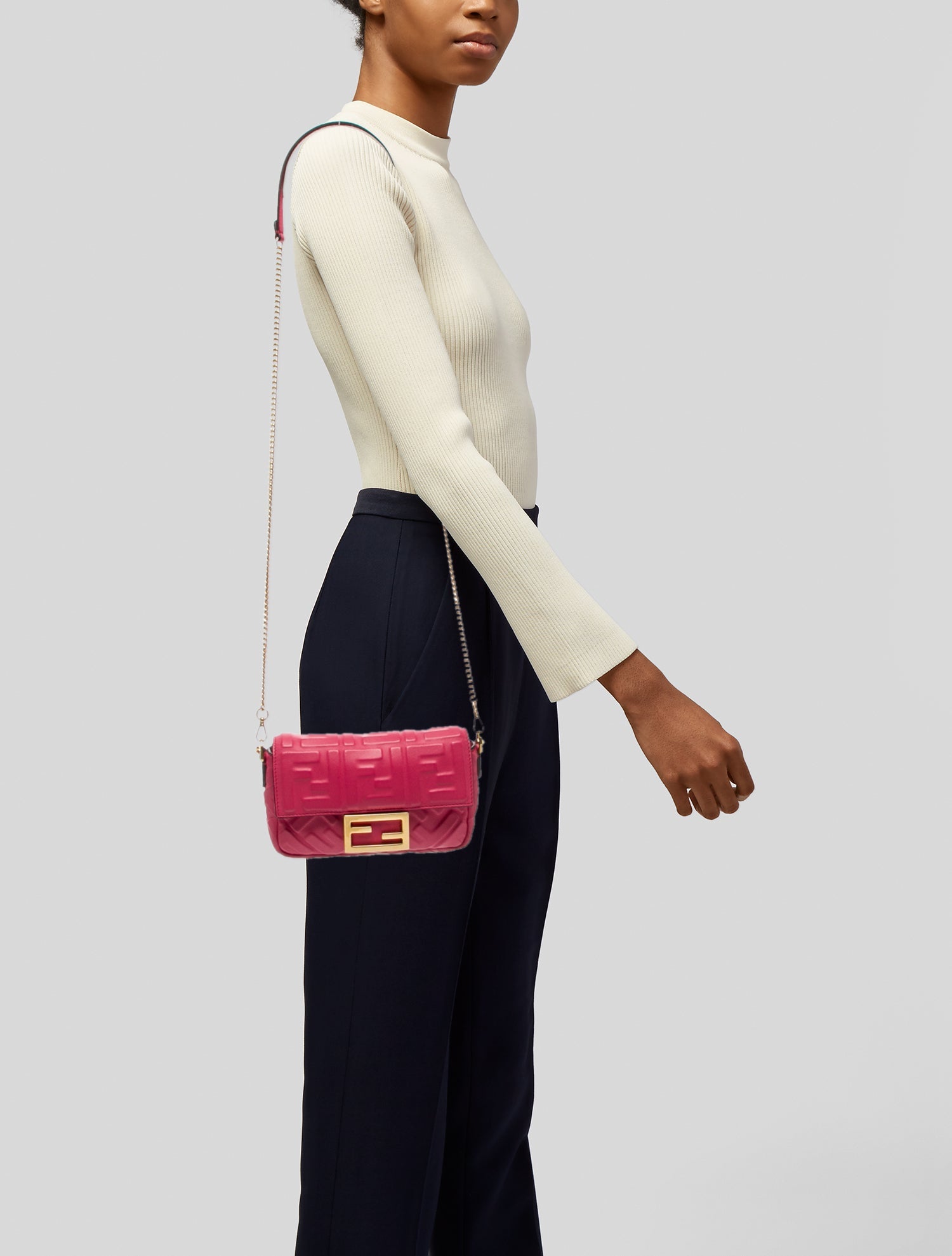 Fendi Zucca FF Baguette