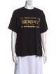 Fendi Graphic Print Crew Neck T-Shirt