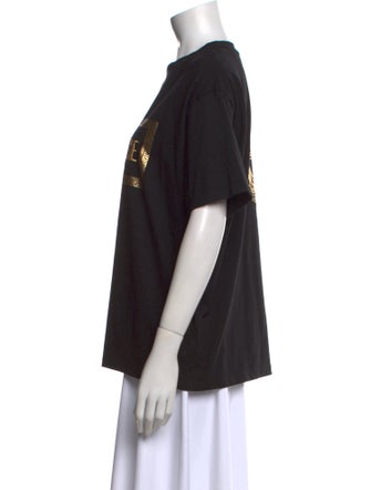 Fendi Graphic Print Crew Neck T-Shirt