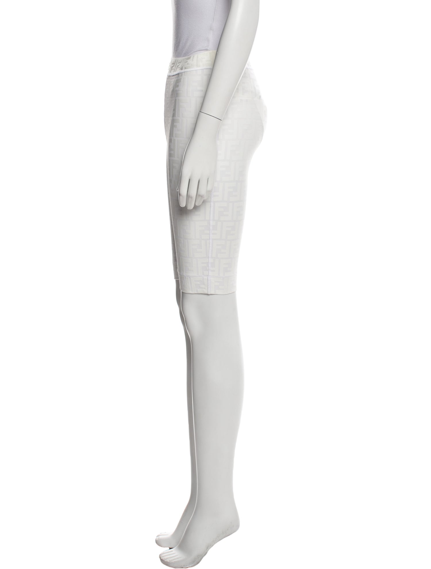 Fendi Nylon Knee-Length Shorts