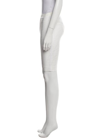 Fendi Nylon Knee-Length Shorts