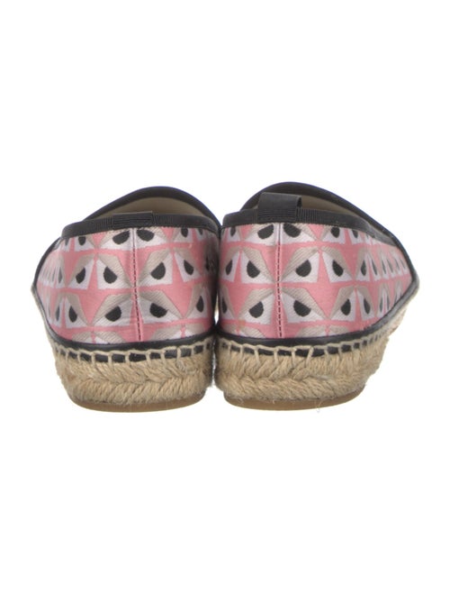 Fendi Monsters Motif Grosgrain Trim Espadrille Sneakers