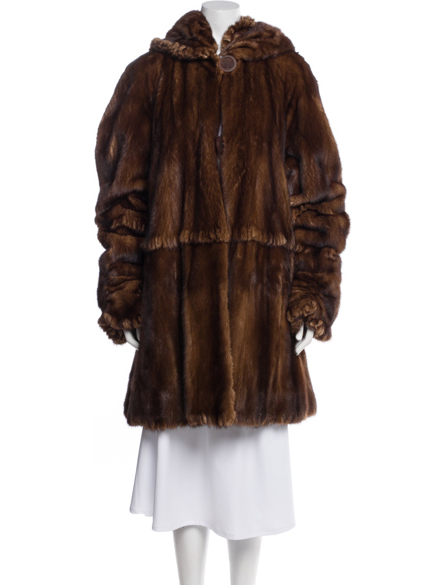 Fendi Vintage Late 1980's - Early 1990's Fur Coat