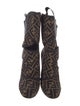 Fendi Zucca FF Logo Neoprene Boots