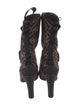 Fendi Zucca FF Logo Neoprene Boots