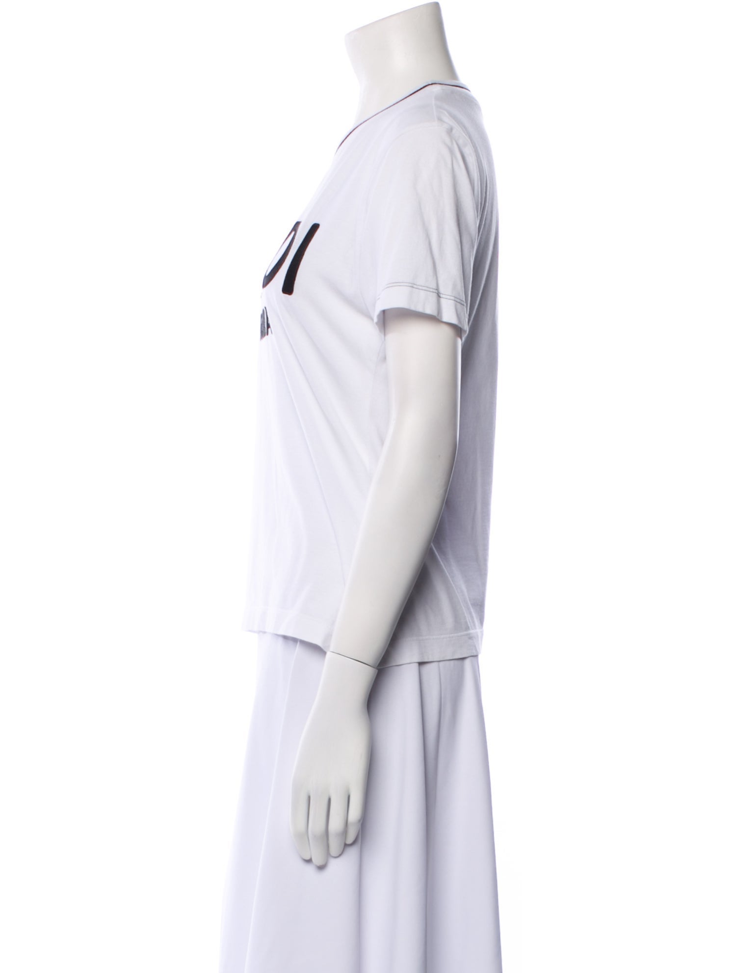 Fendi Graphic Print Crew Neck T-Shirt