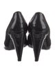 Fendi Zucchino FF Logo Patent Leather Pumps