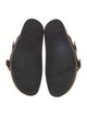 Fendi Zucca FF Logo Leather Slides