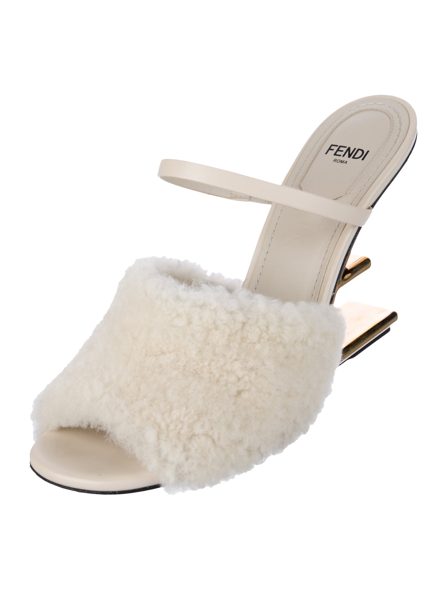 Fendi Fur Slides