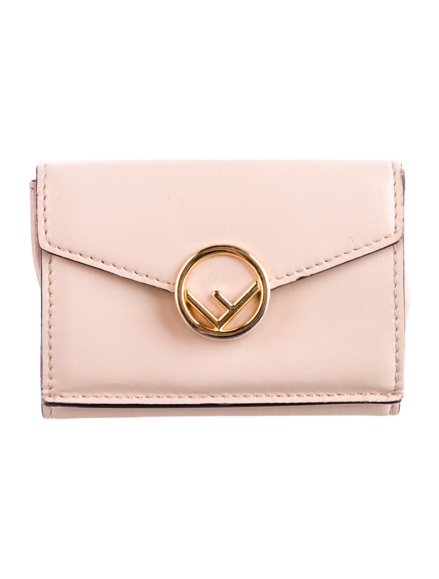 Fendi Leather Compact Wallet