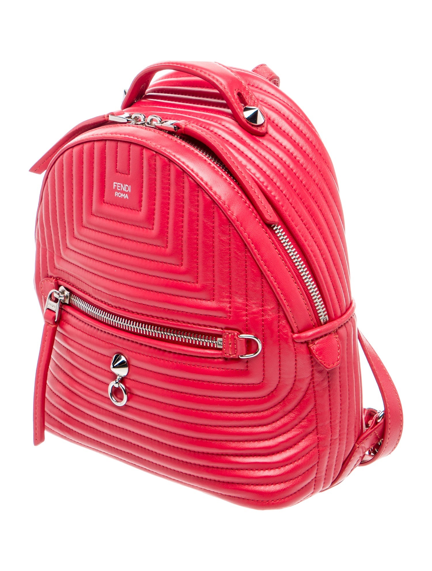 Fendi Leather Backpack