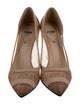 Fendi Zucca FF Logo Mesh Pumps