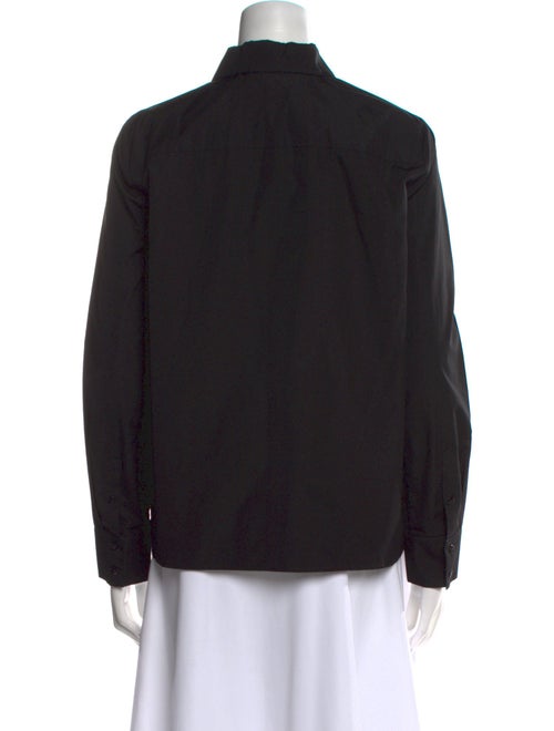 Fendi Long Sleeve Button-Up Top