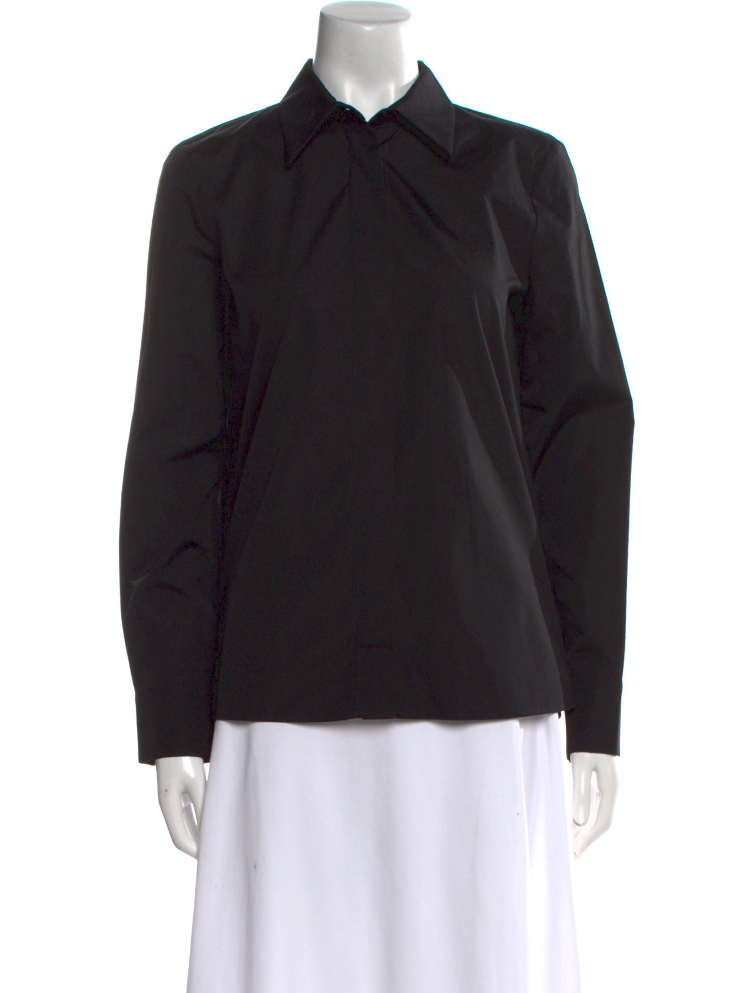 Fendi Long Sleeve Button-Up Top w/ Tags