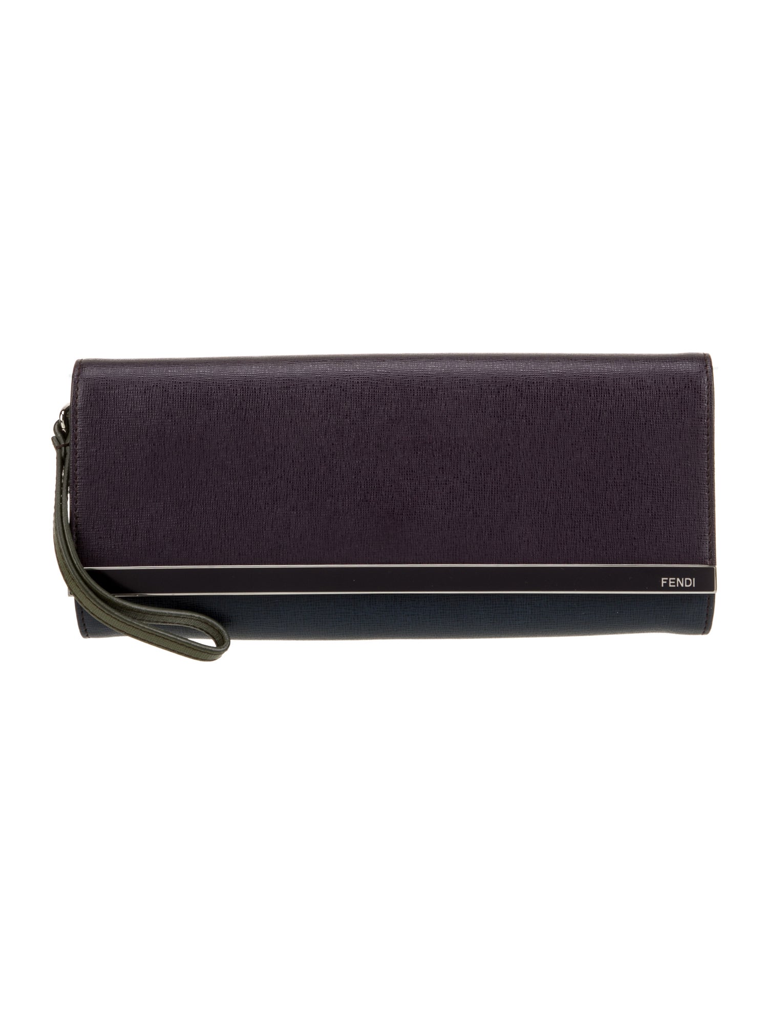 Fendi Leather Clutch