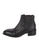 Fendi Leather Chelsea Boots