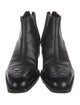 Fendi Leather Chelsea Boots
