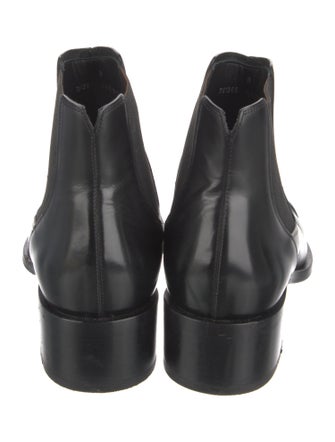 Fendi Leather Chelsea Boots