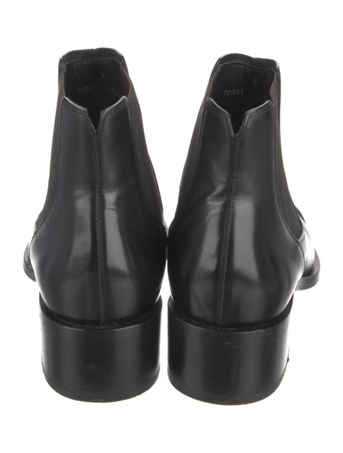 Fendi Leather Chelsea Boots